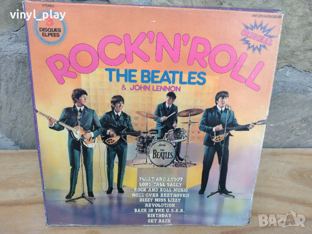 The Beatles & John Lennon "Rock N' Roll" 3x LP Box Set, снимка 2 - Грамофонни плочи - 36252816