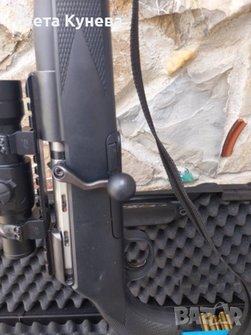 Карабина Рьослер Титан 16, австрийска, калибър 30 06, с линеен затвор, с бързомер и калъф, снимка 3 - Ловно оръжие - 53776636