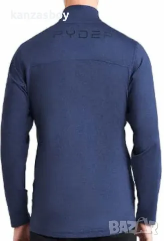 Spyder Active Men's Performance Quarter Zip - страхотна мъжка блуза КАТО НОВА Л, снимка 2 - Спортни дрехи, екипи - 48708342
