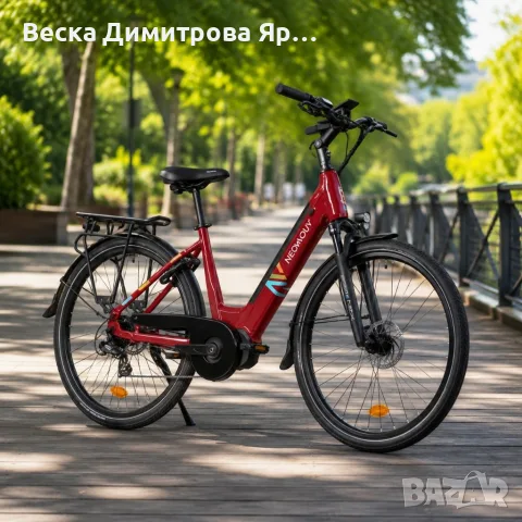 Електрически велосипед 26″ с батерия 522Wh, мотор 250W и пробег до 100 км – алуминиева рамка, 7 скор, снимка 4 - Велосипеди - 55852704