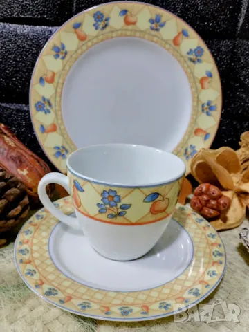 Три тройни сета за  кафе, чай и капучино. Germany, снимка 6 - Сервизи - 49012028