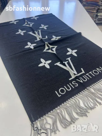 Louis Vuitton Gucci кашмирени шалове, снимка 9 - Шалове - 56116193