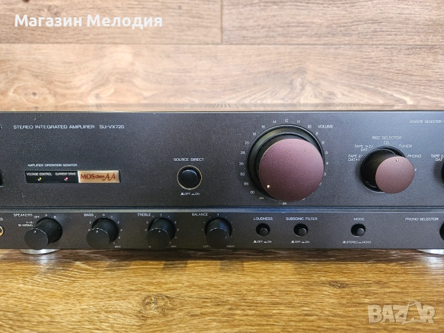 Усилвател Technics SU-VX720 – High-End MOS Drive Class AA, снимка 4 - Ресийвъри, усилватели, смесителни пултове - 53827652