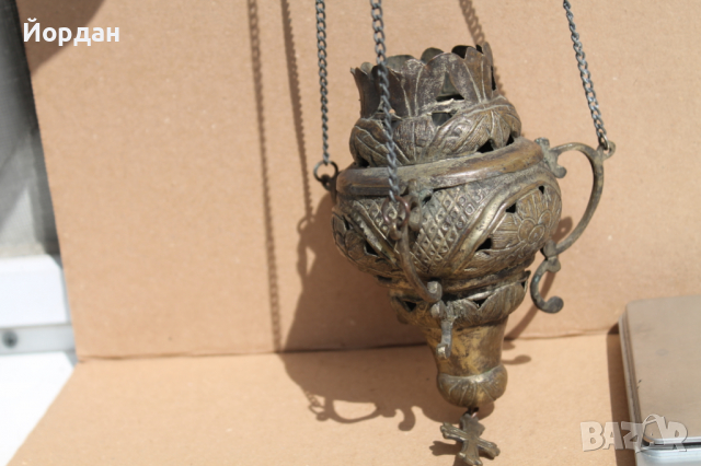 Възрожденско сребърно кандило 