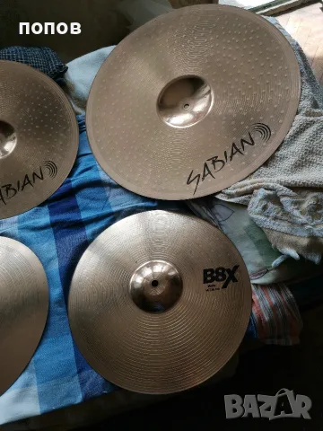 Sabian 8bx 20''/16''/14 hi hat , снимка 7 - Ударни инструменти - 56251241