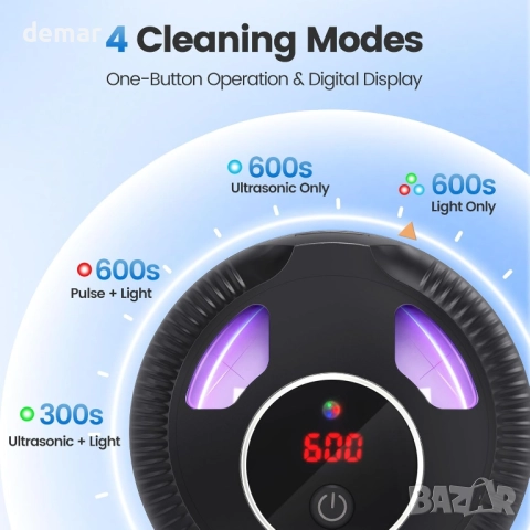 COSICOSY Ултразвукова почистваща машина за фиксатори с 4 режима, 45kHz, снимка 2 - Други - 51890173