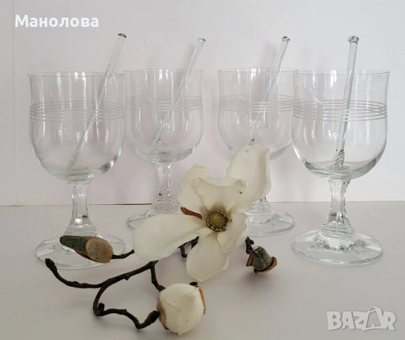 Четири ретро чаши за грог., снимка 3 - Сервизи - 53123817