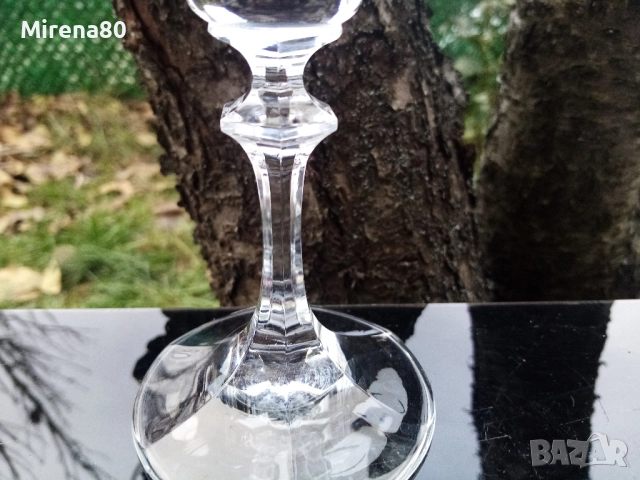 2 кристални свещника, снимка 5 - Декорация за дома - 52959185