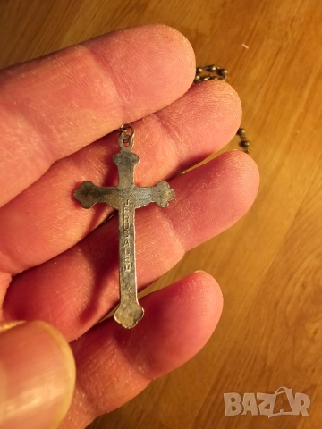 Стара молитвена броеница от Божигроб  за да се обърнете към бог и Богородица и да ви пазят и закриля, снимка 3 - Други ценни предмети - 51795268