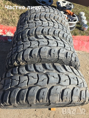 4 броя гуми 235/75/15 Kumho , снимка 11 - Гуми и джанти - 52535586