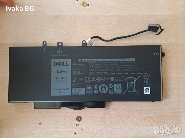 оригинална батерия за лапроп DELL, снимка 2 - Батерии за лаптопи - 53732705