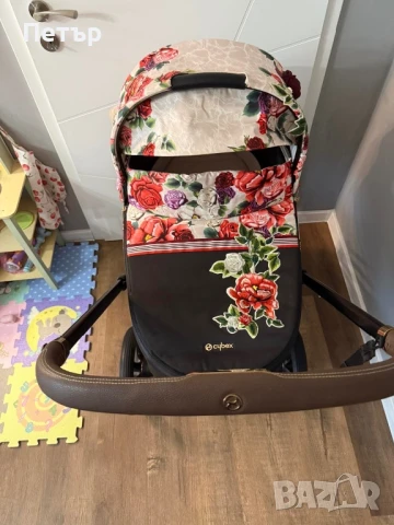 Sybex spring blossom и шаси rose gold, снимка 2 - Детски колички - 50647546