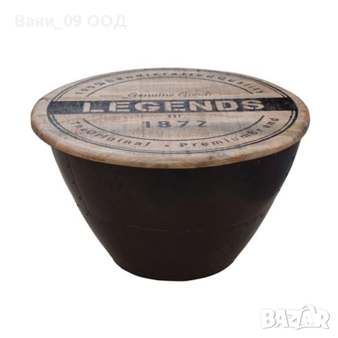 Холна маса в индустриален стил 