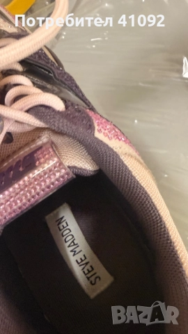 Обувки с камъни Stevе Madden 40номер, снимка 3 - Дамски ежедневни обувки - 52900590