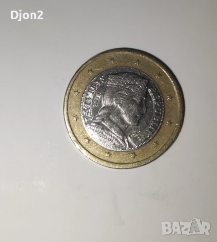 Евро Монета вижда се номинала., снимка 5 - Нумизматика и бонистика - 53101812