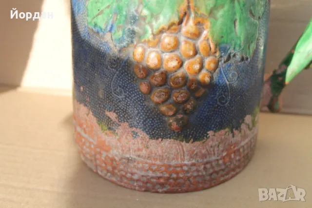 Троянска кана - керамика, снимка 10 - Антикварни и старинни предмети - 47537754