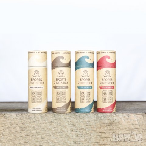 Цветен слънцезащитен стик Suntribe Sports Zinc Stick SPF 30