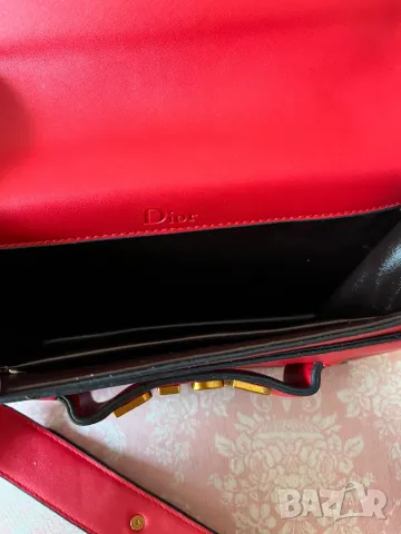 Dior червена дамска чанта , снимка 9 - Чанти - 46382304