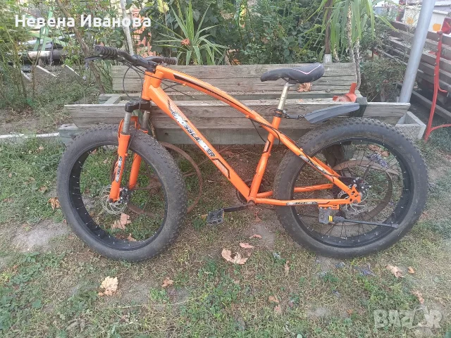 Продава се планински велосипед CROSSLANDER – Fat Bike, снимка 6 - Велосипеди - 55930027