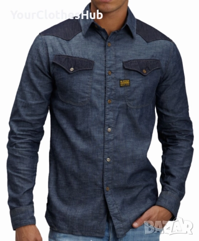 G-Star Raw Denim S size Мъжка дънкова риза