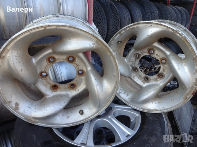 Алуминиеви джанти за Hyundai Galloper или Mitsubishi Pajero , снимка 2 - Гуми и джанти - 53269241