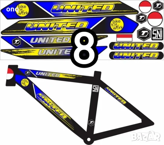 Немски Вело Стикери, снимка 13 - Колекции - 48033359