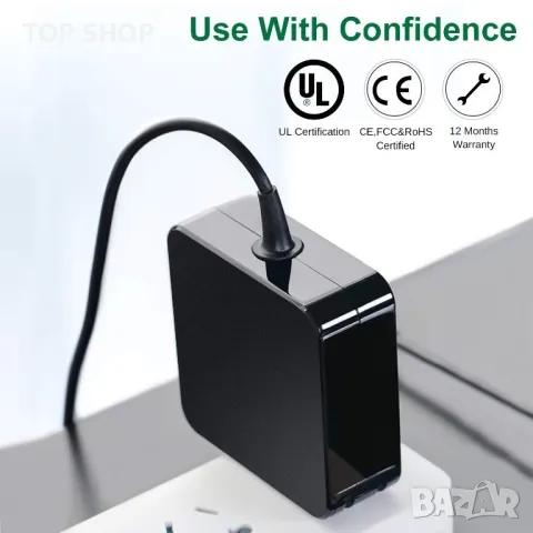 45W AC адаптер зарядно за лаптоп Asus Q405U Q302L X202E Q406DA E203M UX360C Q504UA Q304U S200E X201E, снимка 7 - Лаптоп аксесоари - 49308498