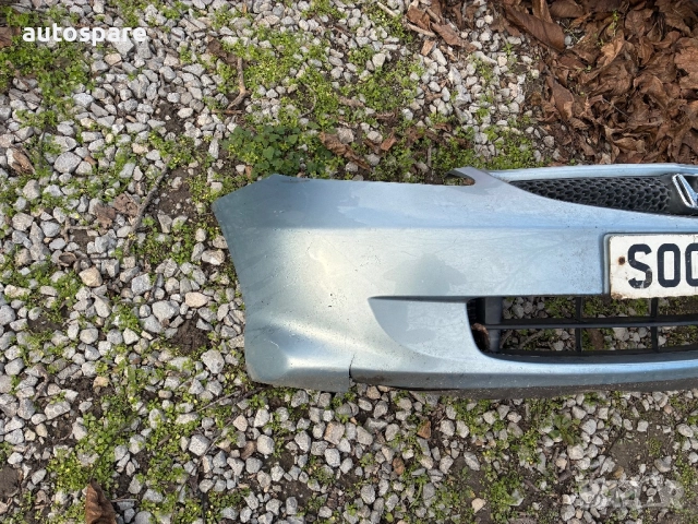 Предна броня за Honda Jazz II Hatchback (03.2002 – 12.2008), снимка 3 - Части - 52928925