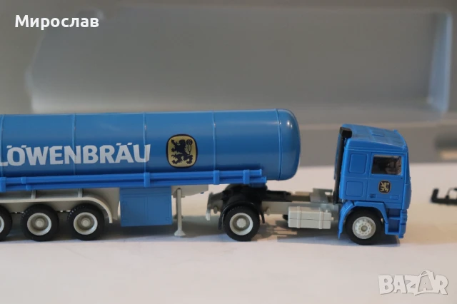 ALBEDO 1:87 H0 VOLVO ЦИСТЕРНА КАМИОН TIR МОДЕЛ, снимка 7 - Колекции - 50851115