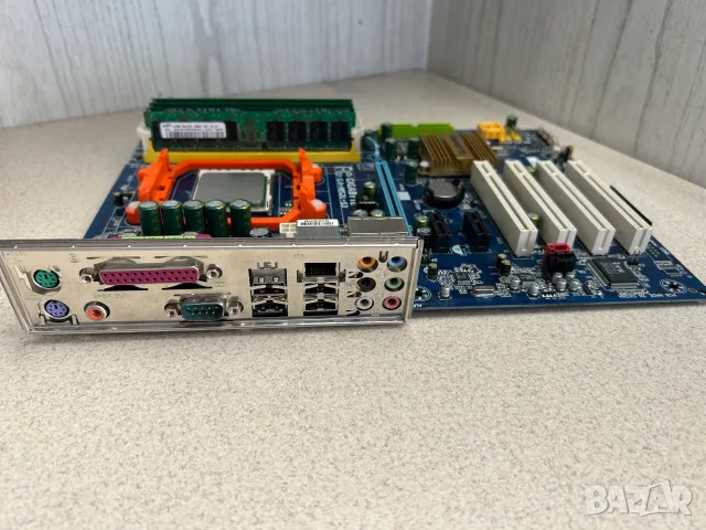 Двуядрен комплект Gigabyte GA-M52L-S3, снимка 5 - Дънни платки - 56249938