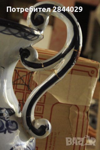 продавам стара керамична ваза, снимка 5 - Антикварни и старинни предмети - 42503372