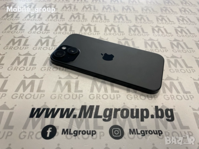 #MLgroup предлага iPhone 15 128GB Black, втора употреба