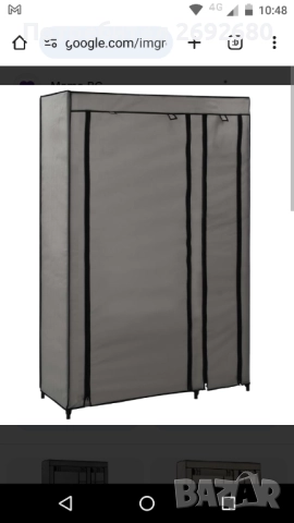 Сглобяем гардероб 110/45/175см., снимка 4 - Гардероби - 51505445