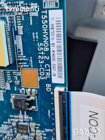 T-CON T550HVN08.2 CTRL BD 55T23-C03 ,за 50-инчов телевизор Sony модел KDL-50W809C , с дисплей V500FW, снимка 2 - Части и Платки - 53056456