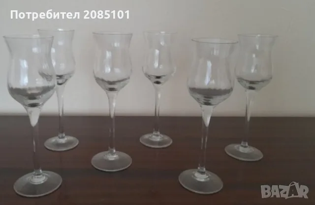 Стъклени чаши за ракия, вино, снимка 13 - Чаши - 56087457