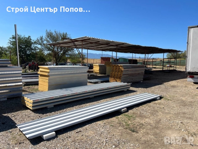 Сандвич Панели(Термо Панели) Стенни и Покривни, снимка 3 - Строителни материали - 51779710