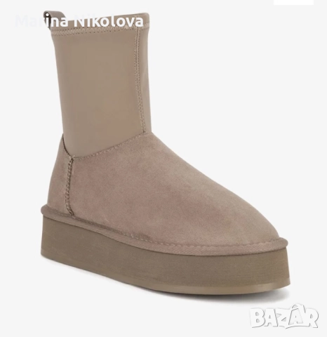 Ботуши тип чорап, снимка 4 - Дамски ботуши - 52698273