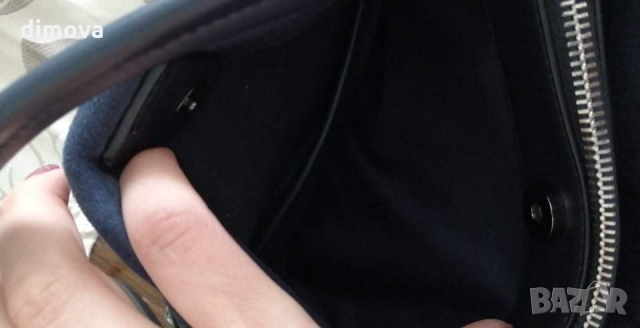 Тъмно синя чанта, снимка 6 - Чанти - 36042413