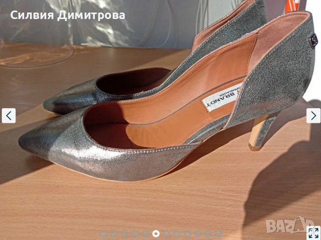 Страхотни обувки естесвена кожа -BOSS i Margit Brandt Copenhagen, снимка 13 - Дамски елегантни обувки - 42293308