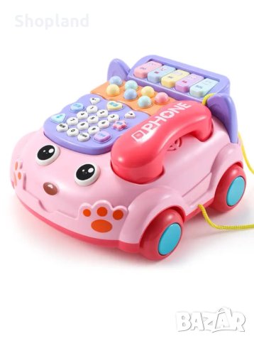 Симулационен бебешки телефон, снимка 2 - Музикални играчки - 41973406