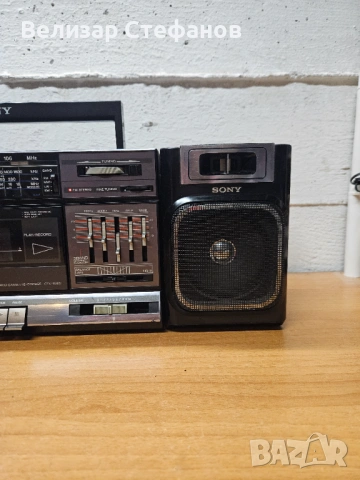 Стерео касетофон Sony CFS-1000L, снимка 3 - Радиокасетофони, транзистори - 53057892