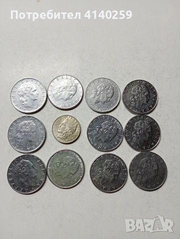 ИТАЛИЯ МОНЕТИ , снимка 2 - Нумизматика и бонистика - 53613993