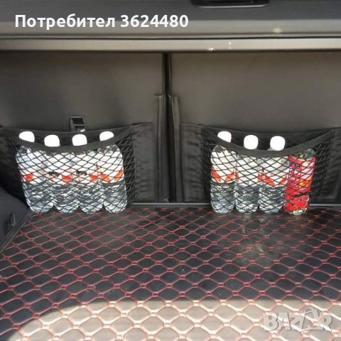 Еластична мрежа органайзер за багажник, снимка 5 - Аксесоари и консумативи - 39685256