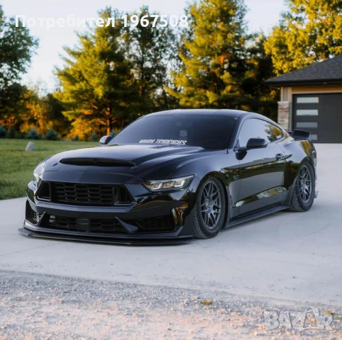 Dark Horse стил предна броня за Ford Mustang 2015 - 2017 и 2018 - 2023, снимка 2 - Части - 51146311