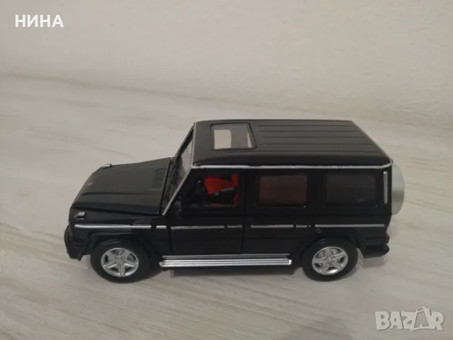 Метална количка Mercedes -Benz G 350d !!!, снимка 9 - Колекции - 48769526