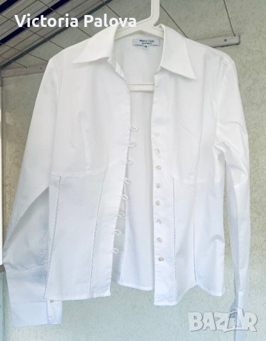 Идеална бяла риза/блуза MARY LINE Италия, снимка 6 - Ризи - 40383882