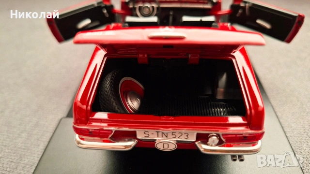1965 Mercedes-Benz 230 SL (W113) 1:24 Leo Models Diecast Колекционерски модел количка, снимка 13 - Колекции - 53357461