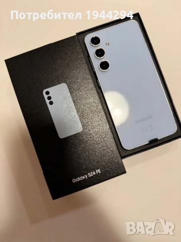 Samsung S24 FE, Blue, 128GB, снимка 2 - Samsung - 53298457
