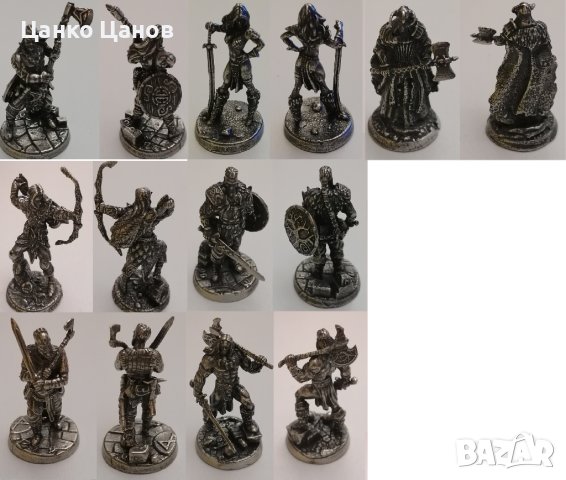  Фигурки за настолни ролеви игри - войни, герои dungeons and dragons и други, снимка 1