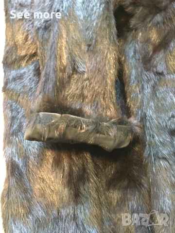 Палто с естествен косъм норка произведено в Mongolia, снимка 10 - Палта, манта - 52551326